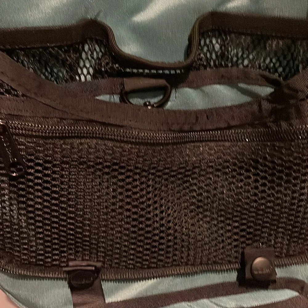 LLBean toiletries bag Green Like New LL Bean